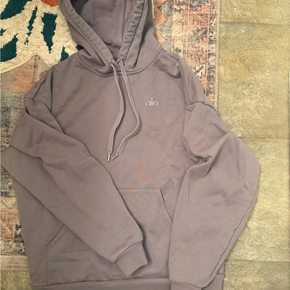 ALO Yoga Men's Lavender Hoodie